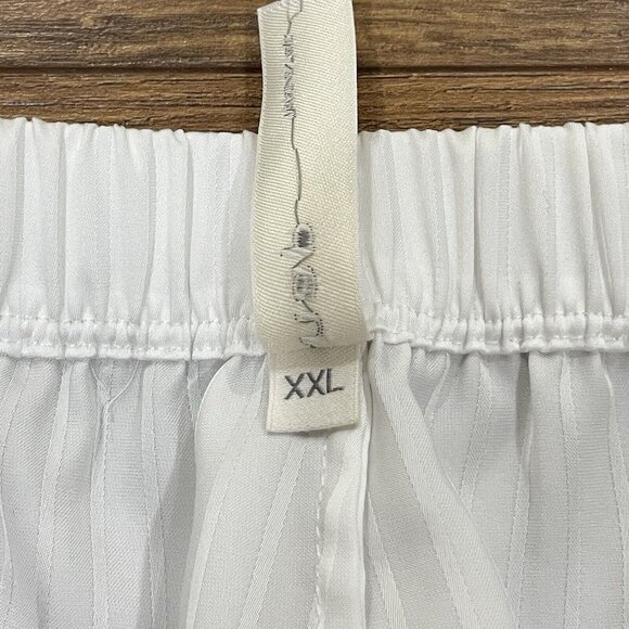 NAP Loungewear Pants‎ Womens XXL Wide Leg Palazzo Pajama Faint Stripe Pull On - Picture 5 of 16